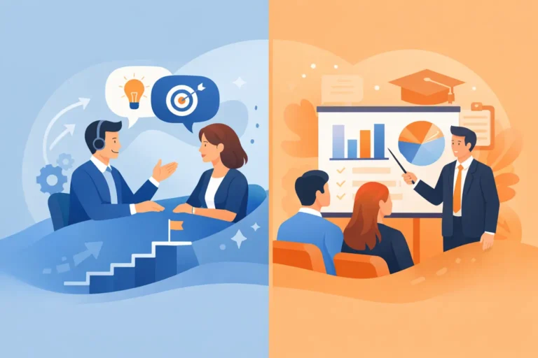 Sales Coaching vs Sales Training Explained