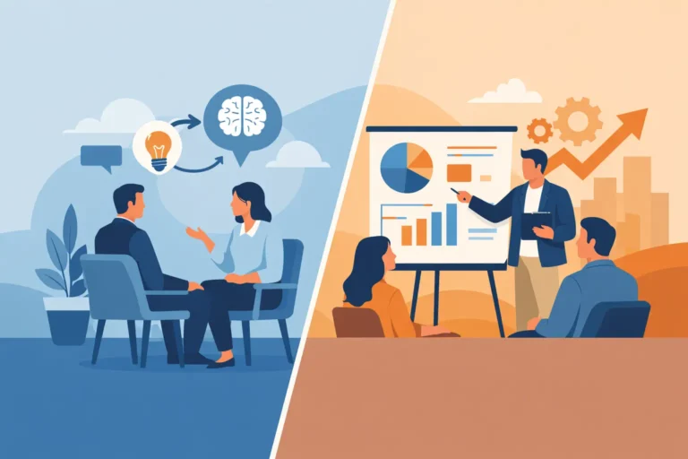 Executive Coaching vs Consulting Explained