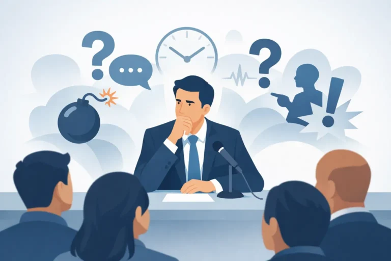 How to Handle Tough Questions Under Pressure