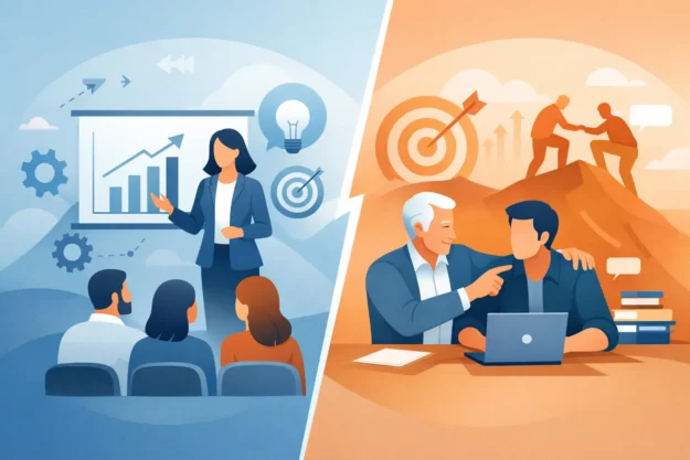 Leadership Training vs Mentoring: What Delivers?