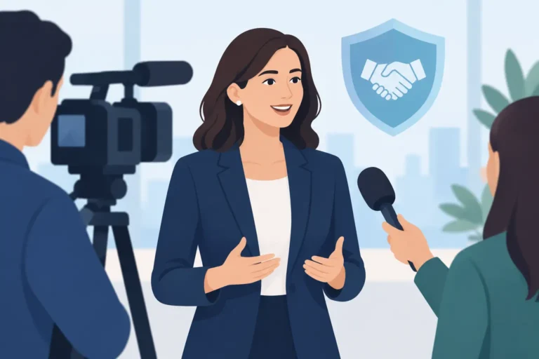 A Media Training Success Example That Builds Trust